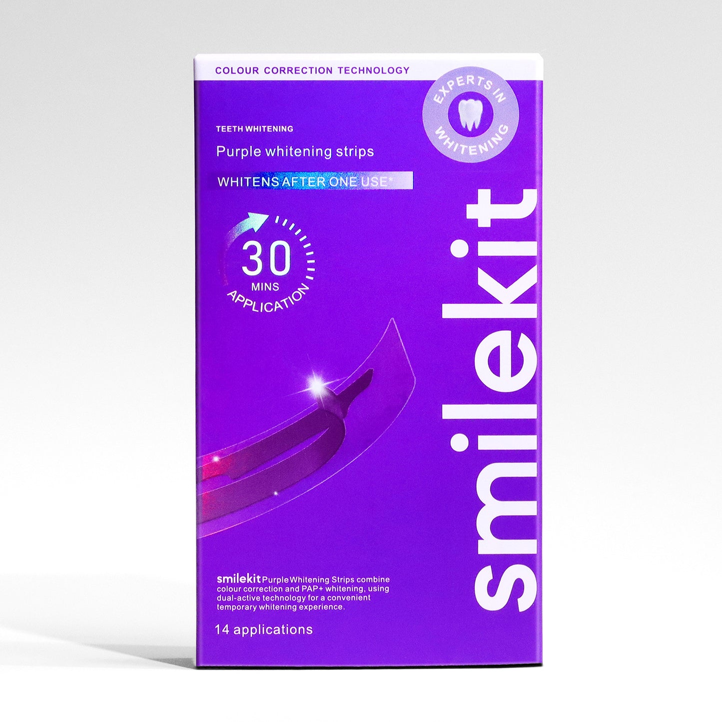 V34 Purple Teeth Whitening Strips
