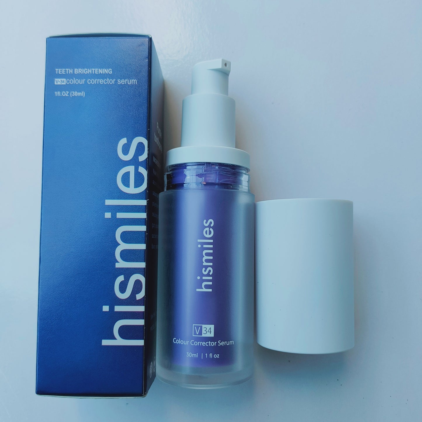 V34 Purple Whitening Toothpaste with Mint Flavor