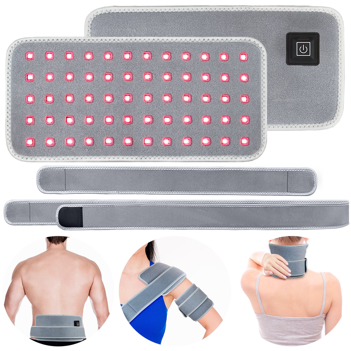 Red Light Therapy Belt for Pain Relief and Blood Circulation
