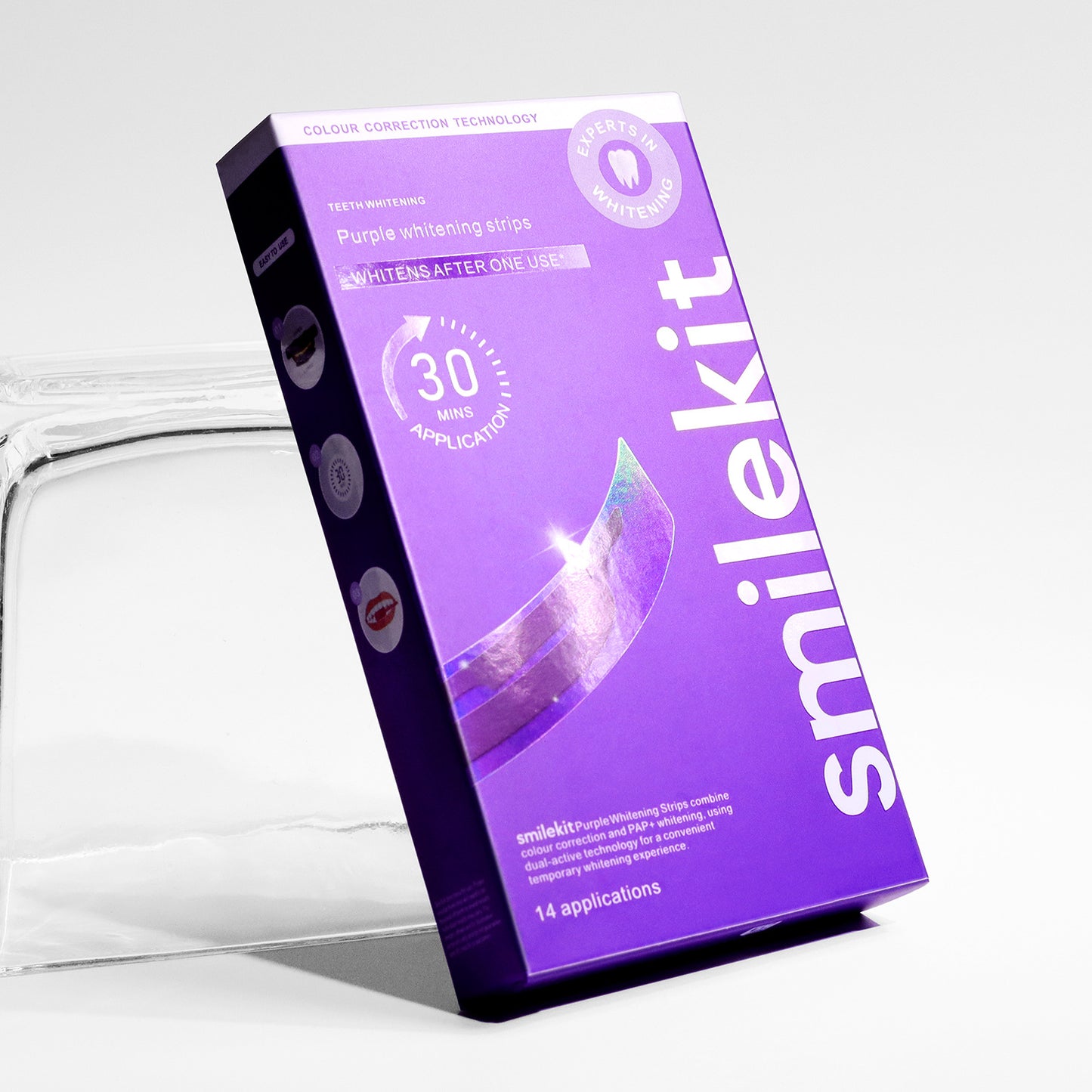 V34 Purple Teeth Whitening Strips