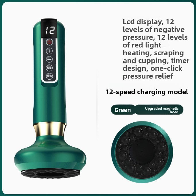 Electric Scraping Massage Cupping Device